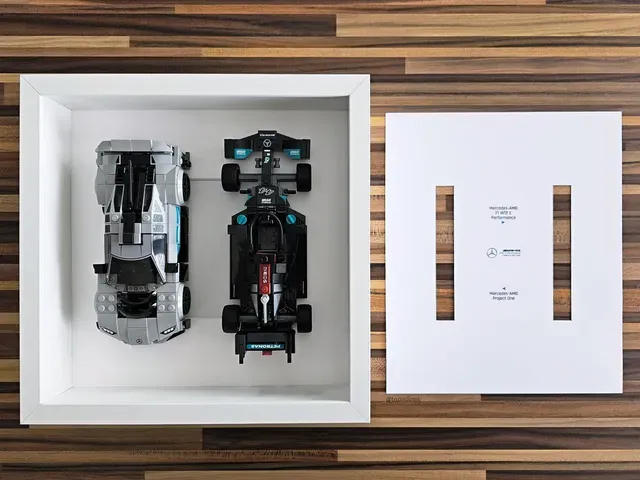 IKEA Sannahed insert for LEGO Speed Champions racing/formula cars (3D + 2D printed) — Image 7 of 7