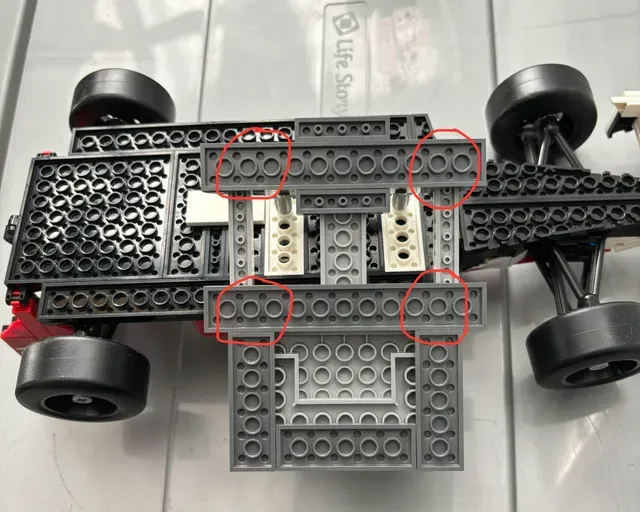 Lego McLaren MP4/4 & Ayrton Senna 10330 Horizontal Wall Mount Display — Фото 3 из 3