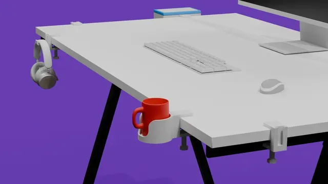 Cup / Mug Holder - for Desk Clamp Modular Holder — Фото 8 из 8