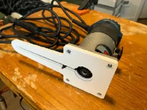 Circle Cutting Baseplate/Jig for Bosch Colt 1HP Palm Router PR20EVS