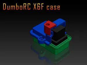RC car DumboRC X6F receiver (6C) case