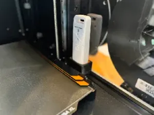 Prusa XL Temperature and Humidity Sensor holder for bottom extrusion channel.