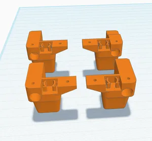 FRACTAL TERRA CASE FEET 25MM FAN