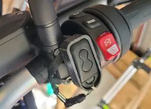 BMW Motorbike garage door / gate opener remote control holder