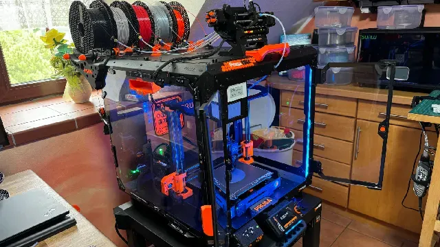 External 6x spool mount for Original Prusa Enclosure. Part of External MMU Mount System (EMMS) — Фото 6 из 15