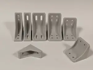 Heavy Duty Corner Brackets | M4 L-Brackets Set