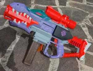 Nerf Rex Rampage Short Dart Conversion