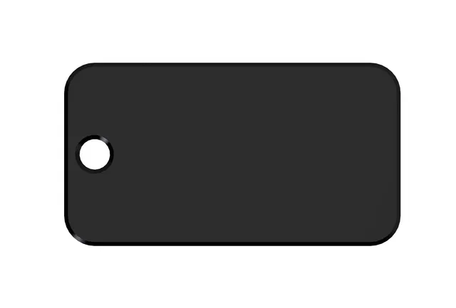 One-Sided Customizable Dog Tag (Fusion 360) — Фото 11 из 12