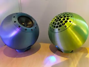 HiFiSphere - Tiny spherical desk speaker box passive/bluetooth