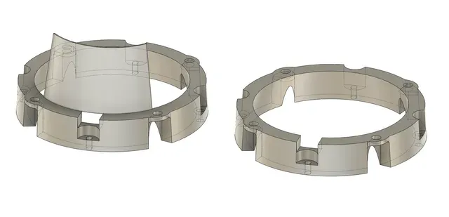 Speaker Adapter Ring for Skoda Octavia A7 (5E)
