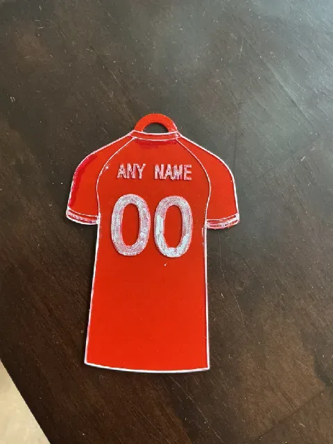 Blank Customizable Liverpool Jersey Keychain — Фото 2 из 2