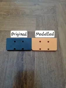 Ender 3 v2 X axis linear rail mount MGN9H