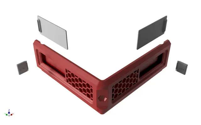 CREALITY K1 & K1C RAISER / LID EXTENSION / RISER / TOP COVER / UPGRADE (VERSION 2) — Image 7 of 19