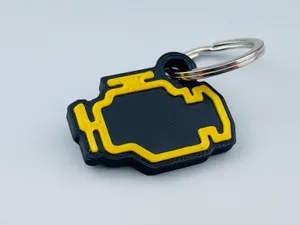 Check Engine Light Keychain