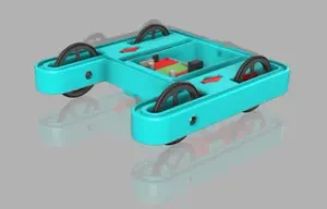XRP 4 Wheel Drive Chassis Upgrade