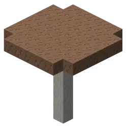 Minecraft brown mushroom tree