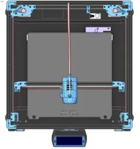 Sovol SV08 Z Belt tensioner system
