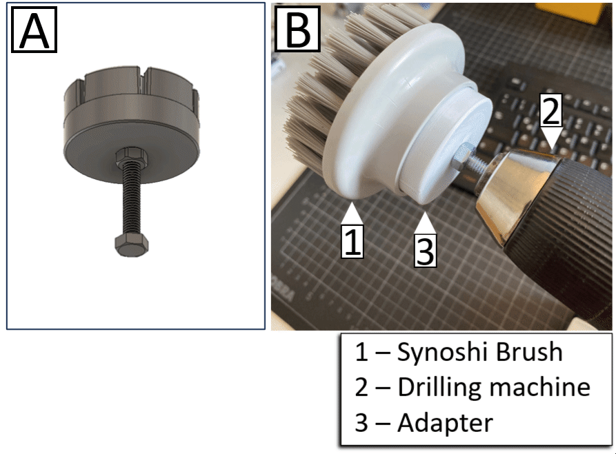 Synoshi Drill Machine Brush holder
