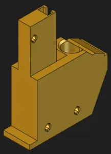 HackMan3D HAFC V2 - modified body part (.stp and FreeCAD files included)