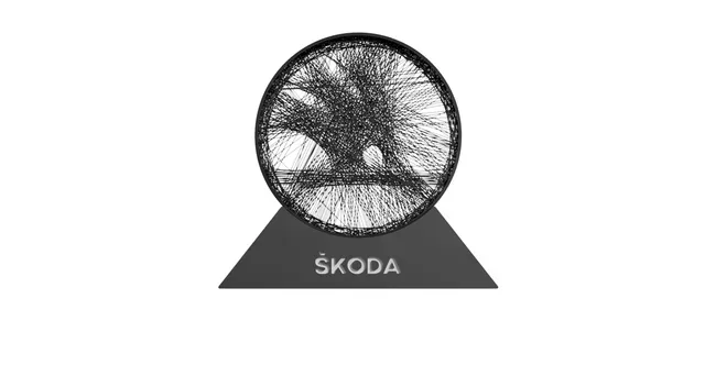 SKODA STRING-ART / SKODA STAND / DECORATION — Фото 2 из 2