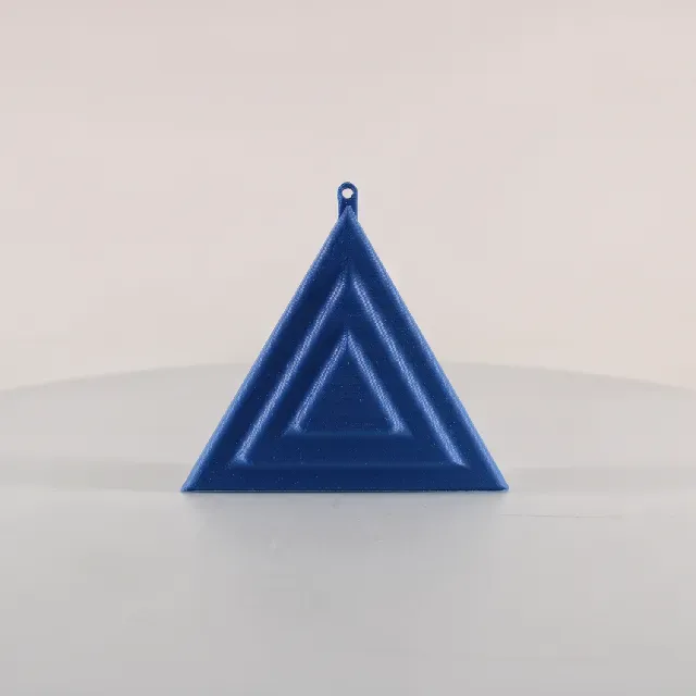 Additive Triangle Tree Ornament, Christmas Decor by Slimprint — Фото 2 из 5