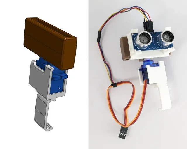 Rotating XRP Rail (cheap lidar alternative) — Фото 2 из 5