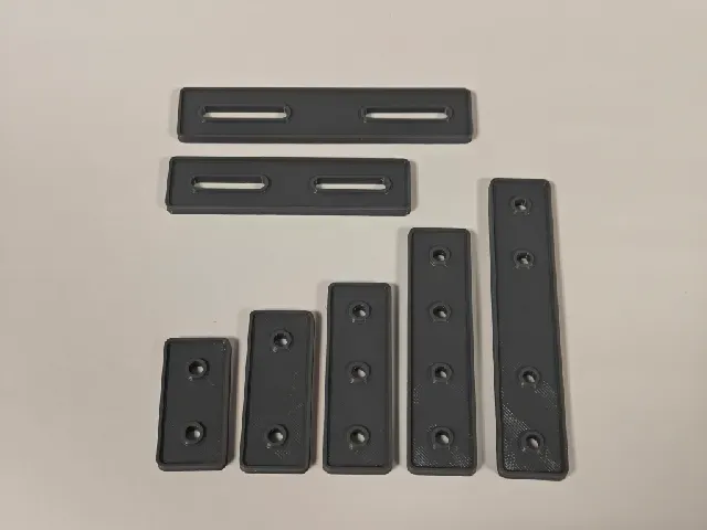 Heavy Duty Mounting Plates (Flat) | M4 Holes — Фото 2 из 6