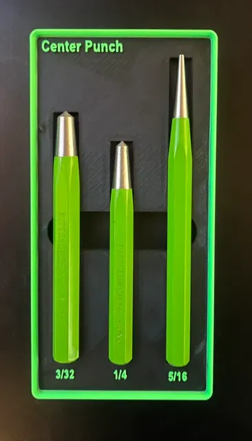 Gridfinity Pittsburgh Pro Center Punch Holder (Harbor Freight 66440)