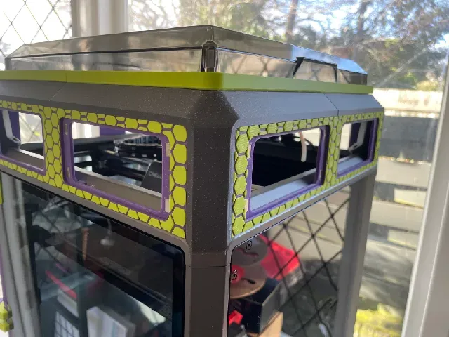 Creality K1 / K1C Riser / Top Hood with Vents (Removable Magnetic) — Фото 8 из 13