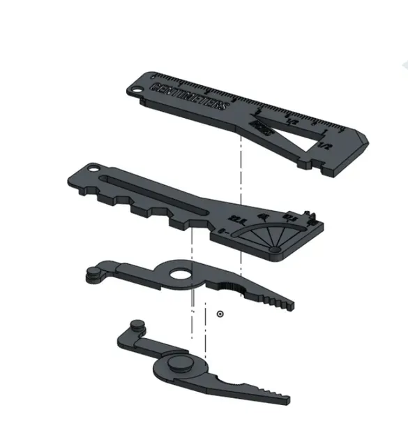 Print In Place Credit Card Pliers And Measurement Tools — Фото 5 из 5