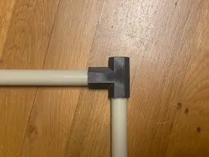 16mm PVC T-fitting for FPV whoop gates