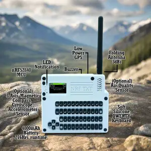 NRF-TXT - Standalone Meshtastic communicator (Heltec T114 V2)