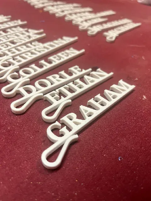 Wedding Drink Name Tags Generator - OpenSCAD