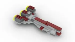 Brick Republic Frigate - Mini polybag