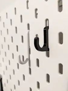 Compact Pegboard Hook - (Ikea Skadis)