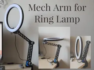 Mech Arm for Ring Lamp
