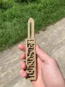 OTF Fidget Knife - closed case with design