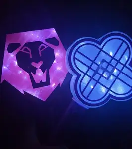 Kpop demon hunters Huntrix/Saja Boys Light Wands