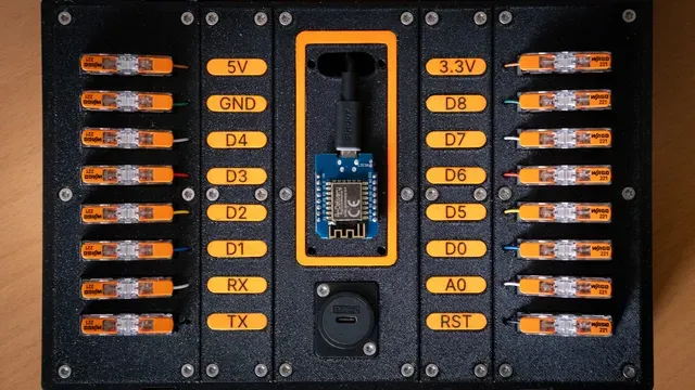 Futuristic ESP8266 development case with Wagos — Фото 3 из 8