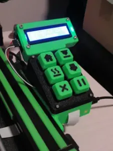 LCD 16x2 holder for Raspberry Pi case