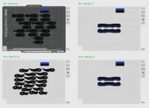 Radius gauges 1-10mm & 11-30mm (.3MF > .STL Conversion)