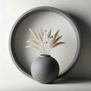 Design Vase with Ring