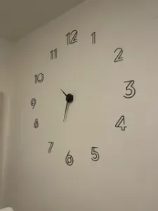 Large wall clock, Velké hodiny na stěnu
