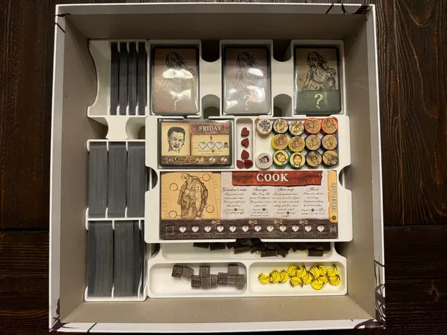 Robinson Crusoe Gamefound Collector's Edition Insert / Organizer — Фото 9 из 12