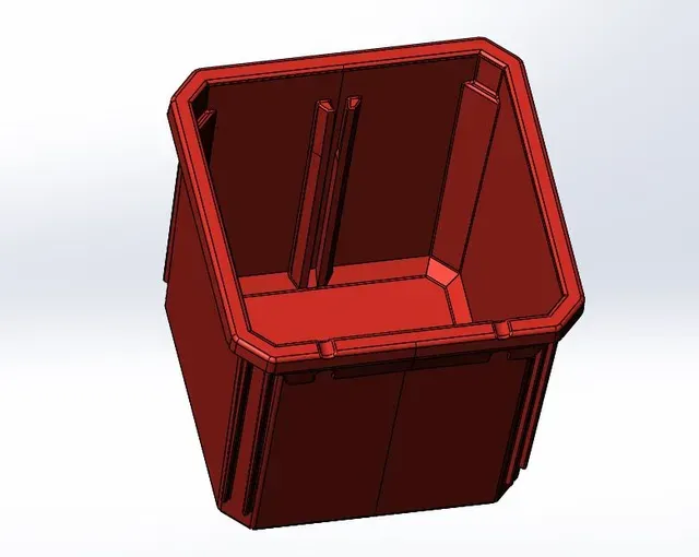 Milwaukee Packout Organizer Compatible Square Bin With Removable divider — Фото 4 из 5