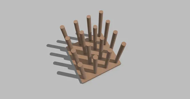 4 in a Row 3D/ 4 Gewinnt 3D STL/3MF/STEP — Фото 4 из 7