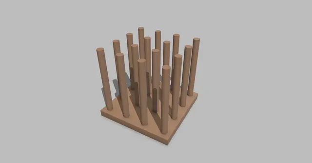 4 in a Row 3D/ 4 Gewinnt 3D STL/3MF/STEP — Фото 2 из 7