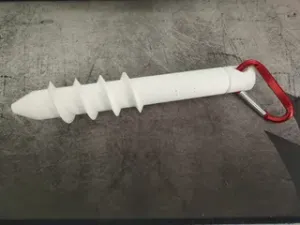 Auger sand hook
