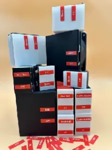 Name Tags for Modular Fan Storage Organizer System