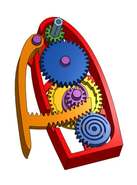 Ratcheting Squeeze Fan — Image 3 of 4